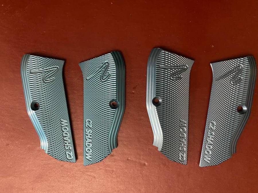 BRAND NEW ORIGINAL CZ SHADOW Grips, CZ SHADOW 2 GRIPS, have two pairs. R950 per pair.