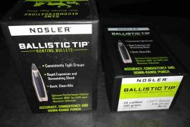 .257 Nosler Ballistic Tip Hunting Bullets 100g, 2 x Sealed Boxes (50Each) Nosler Ballistic TIp Hunting Bullets 100g 
Including R100 Postnet Transport or collect in Kraaifontein CPT.