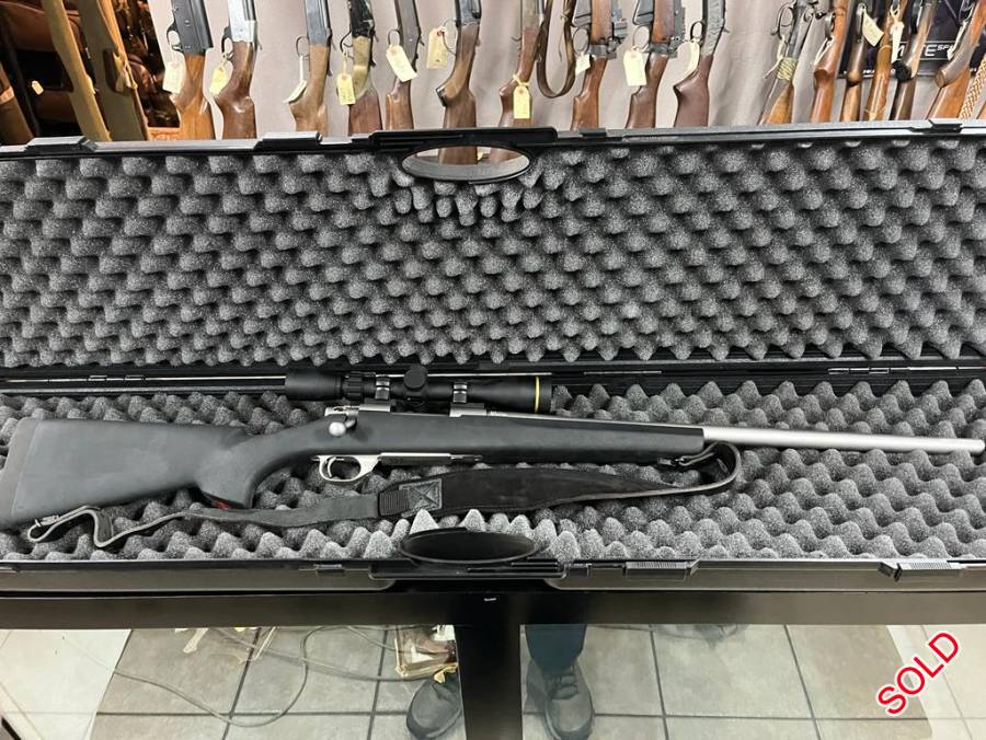 HOWA M1500 .308 WIN STAINLESS HEAVY BARREL, Howa 308 heavy barrel! This firearm is already set up and ready to go target shooting or to go hunt, in the package the firearm comes with:
-Leupold vx-freedom 3-9x40
-Army ant sling

This is the pinnacle of 