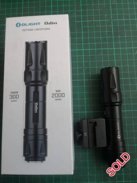 Olight Odin with remote pressure switch = 3000, 
	
		
			https://olight.co.za/product/olight-odin-tactical-hunting-weapon-flashlight
		
	


