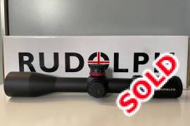 RUDOLPH VH 3-16X42mm T8 FFP IR - FOR SALE R10 000, 
Well looked after & very good condition. 
No scratches on lenses. Minor cosmetic scratch on paralax adjustment knob only.
Packed in original packaging, including all accessories, including sun shade.
R10 000.00. Priced to sell.

Courier cost included within South Africa.

Contact:
0823034841 or dw@nelltech.co.za
 