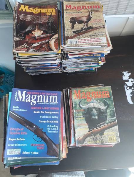 Man Magnum magazines, 350 Man Magnum magazines for sale. Most in good condition. Almost all issues from year 2000 to present. Lots of 1990s issues and some 1980s and late 70s. Buyer will need to collect.