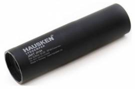 HAUSKEN SUPPRESSOR JAKT JD184 HB, Hausken has specialized in sound and recoil suppression since 1992. Since then, we’ve aquired unique experience with sound suppression technology, inspired by demands from hunters. Our current products are the result of more than 25 years of work, development and passion. Hausken’s robust and effective baffle-concept has been through continual development through the years, and today we are proud to offer the leading design solution. Our suppressors are manufactured in Norway under strict demands to durability, precision, stability and effect. The JD184HB comes standard with M18x1 thread, but can easily be converted into any other thread using the Hausken barrel nut. Weighs 270g, 184mm long, 84mm fits over the barrel, 50mm diameter and 28+ dB sound reduction. 