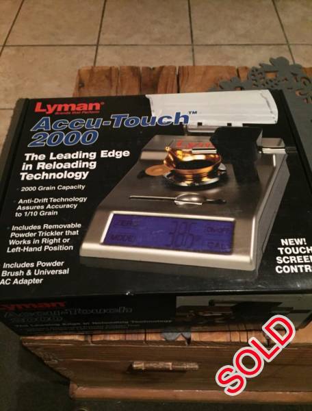 Lyman scale, Lyman scale for sale, very good condition, all original packaging