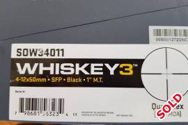 Sig Sauer Whiskey 5 3-15x44, Brand new Sig Sauer Whiskey 5 3-15x44 Quadplex