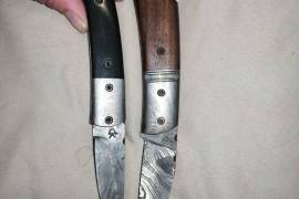 Kappetijn Knives, The large folder is an Oribi and is worth just under R2000. The second is an Umcebo-mini and is worth R1750. I will let both go for R3500 neg