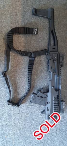 Roni Gen 4 for CZ P07 or P09, CZ roni gen 4 for sale.
Less than 50 rounds shot 
Comes with original Roni flip up sights, sling and thumb rests
Reason for selling: Recieved it as a gift but i already have a AR so no need for the roni.
Price is slightly negotionable
 