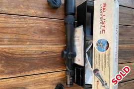 BURRIS ELIMINATOR III LAZERSCOPE, Very good condition and well looked after / Good as new.
Very well priced & priced to sell for the serious buyer.
Price not negotionable.
Standard courier included within South Africa.