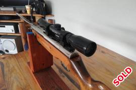 Weihrauch HW35 airgun, Weihrauch HW35 airgun,nickel plated in very good working order for sale at R2000 negotiable
Spring and washer was changed 2 years ago,comes with rail,scope rings and Bushnell 4x scope

Courier cost for buyer

Contact Francois at 0849099317
