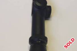 LEUPOLD VX1 4-12x40 LR DUPLEX, Leupold VX1 4-12x40 LR Duplex Telescope 
Spotless and never used or fitted.

Postage for buyers account.

Jacques
0828701442   