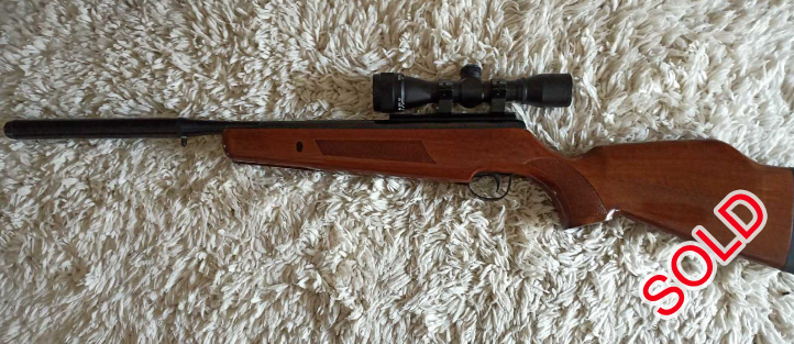 BSA Lightning XL SE for sale, I am selling my BSA lightning air rifle, hardly used very good condition. Scope incl. 
The Lightning XL SE provides all the power and accuracy required, using BSA’s world renowned Cold Hammer Forged barrel, which is Made in Birmingham, England.
The ventilated butt pad ensures maximum recoil absorption, whilst added to the appearance of these classic Sporter lines. The carbine barrel is totally sleeved by a slim line silencer and the enhanced adjustable trigger provides perfect control of every shot. This is the rifle for the sporting shooter that demands top performance and style.