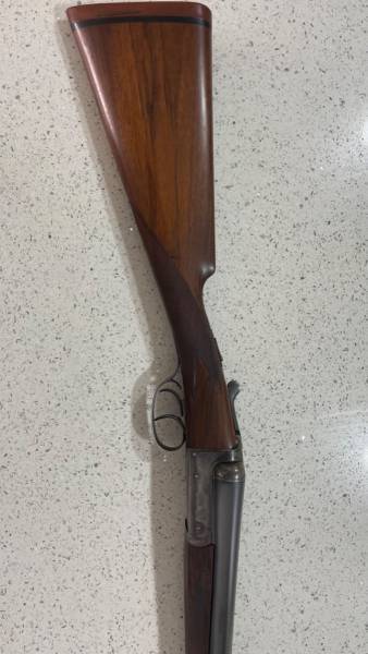 Classic Alex Martin 12g shotgun, 12g Alex Martin classic shotgun, been nitro proofed and still has signs of original case hardening. Immaculate conduction for an original gun dating back to the early 1900s. 