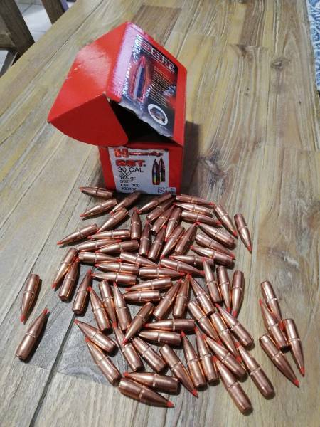 Hornady SST 165gr bullets, Hornady SST 165gr bullets for sale at R6.50 each. (69 available) 
