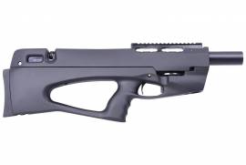  BP17 PCP Air Rifle, Black Soft-Touch, Ultra compact , 7 shot Rotary Magazine, 820-860 fps