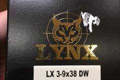 Excellent Telescope, Lynx LX 3-9 x 38 DW in excellent condition. 