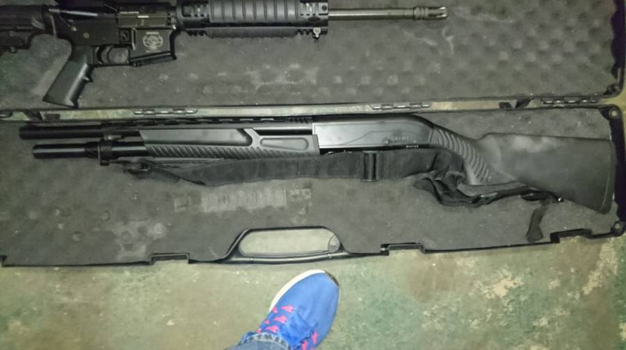 HATSAN PUMP ACTION 12G SHOTGUN, Hatsan Pump Action shotgun, very good condition, includes pistol grip adapter. Weapon currently in storage at gun shop. Asking R3000, whatsapp only 0813733842
 