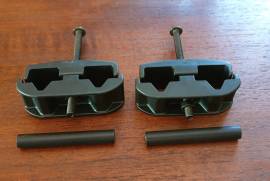 Lancer AR-15 Magazine Coupler FOR SALE, Lancer AR-15 magazine coupler for sale.
Never been used, still in packaging.
Clamps A Second Mag To The One In The Gun For Ultra-Fast Reloads

Lightweight, yet exceptionally strong, reinforced polymer-and-steel clamping system joins a second AR-15/M16 30-round magazine to the one in the gun, so you have an immediate reload at your fingertips.
Designed to fit the ridges molded into the Lancer L5 magazine for a non-slip installations, the cinch will also fit USGI-contour aluminum and steel magazines from other manufacturers.
Includes protective aluminum spacers that prevent overtightening the clamping screws on L5 magazines.
NOTE: Advertised price does NOT include any applicable postage nor delivery costs.