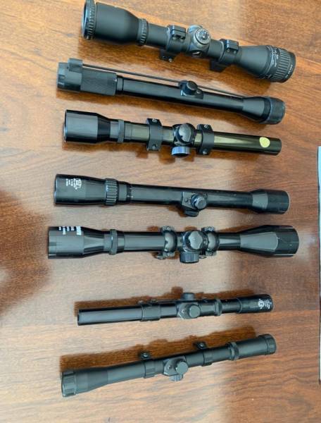 Vintage scopes and air rifles , 7 vintage scopes for sale for vintage air rifle collectors pls WhatsApp or email me 0787224259 