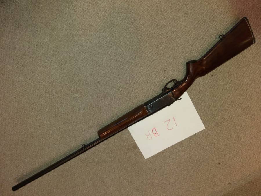 12 BR single barrel shotgun, Good condition. Only been used a few times