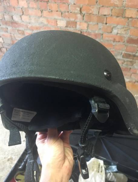 Protech Armored Helmet (Size Large), Selling stuff for my father who works overseas...

Make an offer on this...not sure what it retails for second hand...
