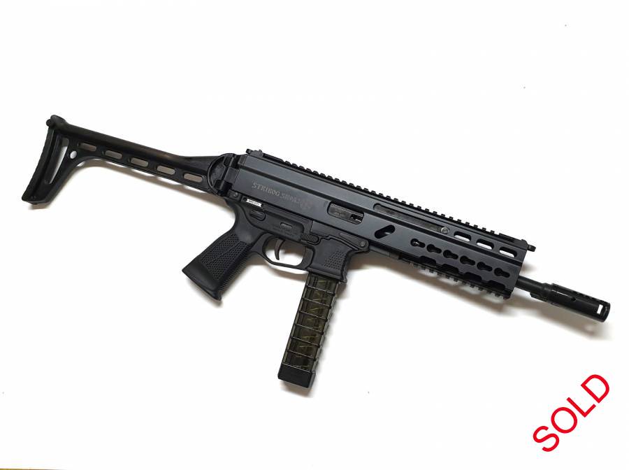 Grand Power Stribog SR9 A2 FOR SALE, Grand Power Stribog SR9 A2, 9mmP semi-auto carbine for sale from dealer.

Please go to this link for more information and to make an enquiry on this firearm: http://theguntrove.co.za/browse-firearms/grand-power-stribog-sr9-a2/

The Gun Trove
www.theguntrove.co.za
