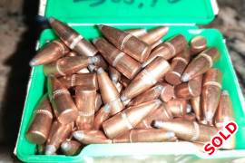 .224 bullet heads Hornady & ASP, 110 x Hornady 55gr SP
52 X Hornady 55gr V-Max
100 x  ASP 62gr SP