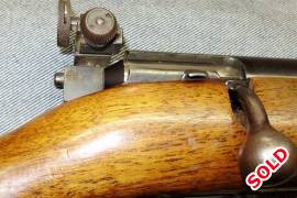 BSA Century .22 Traget rifle, Heavy barrel, single shot, bolt action .22 traget rifle. Fitted with Parker Hale fore and aft sights (front sight inserts included) Recessed crown, barrel mint. Dealer stock