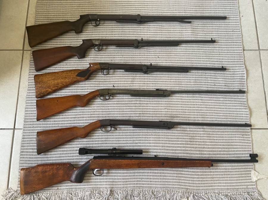 Vintage air Rifles , Vintage scarce air rifles available pm me ! 