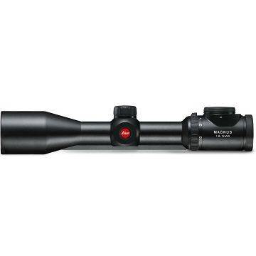 Leica Riflescope Magnus i L-4A (1.8-12X50), The Leica Riflescope - Magnus i L-4A (1.8-12X50) is an ideal addition to the high-quality Magnus line. Thanks to its compact dimensions and a large, 50 mm objective lens, it is an extremely versatile riflescope for hunting from blinds and when stalking. Its outstanding zoom factor and a minimum magnification of 1.8x also make it the ideal choice for driven hunts.

It combines benefits such as short overall length, suitability for a broad spectrum of hunting situations and easy mounting with the advantages of a first-class optical system. For instance, the combination of minimal vignetting and the large, effective diameter of its objective lens, provides exceptional light-gathering ability and improves resolution of details from dawn to dusk.