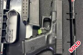 Good condition Glock 19 gen 3 for sale, Good condition, comes with holster, 3 mags and original box. Firearm is on dealerstock.
