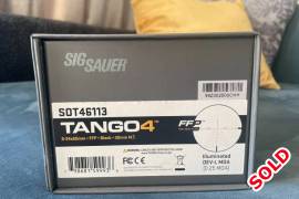 SIG SAUER TANGO4 6-24X50 FFP MOA, Sig Sauer Tango 4, 6-24x50 FFP MOA 30MM
