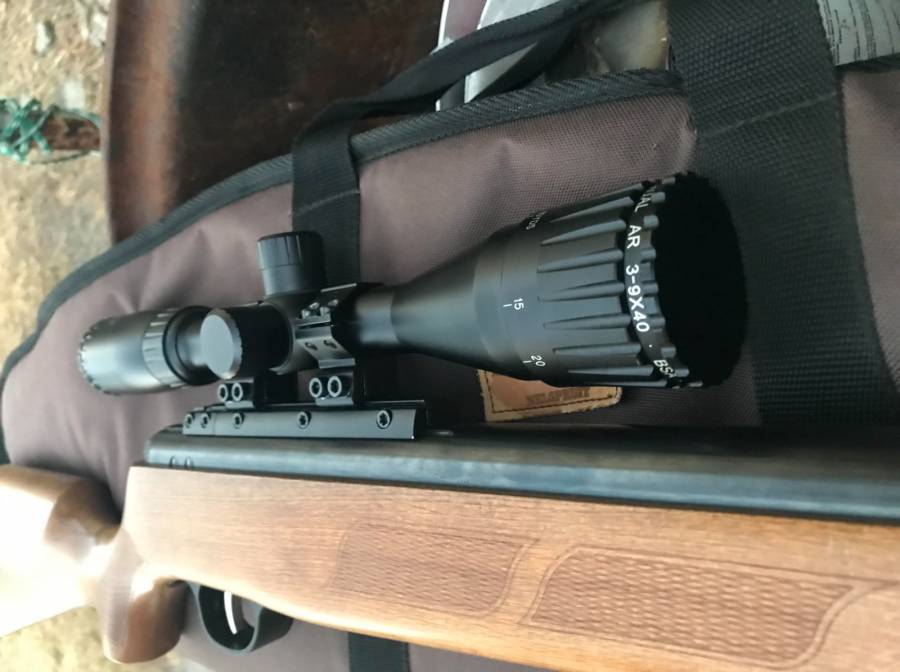Beeman Grizzly WR1600G Break barrel rifle, This thing is a beast. Selling to get something bit more expensive.

Includes
 - carry bag (Gun Shopper)
 - sniper scope 3-9 x 40 (Essential)
 - 120+ jumbo .22 airgun pellets (Exact)