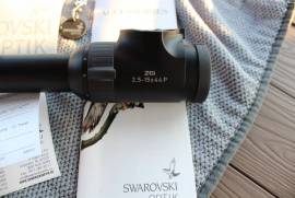 Swarovski Z6I 2.5-15x44 4A-I HD ILLUMINATED RETICL, Swarovski Z6I 2.5-15x44 4A-I HD ILLUMINATED RETICLE 

Swarovski Z6I 2.5-15x44 4A-I HD. Illuminated Reticle. ANIB. Superb optic. No discrepancies. MINT, AWESOME GLASS! Mounted on a 20 cal. and not used. NO DISCREPANCIES WHATSOEVER. Comes in factory box with all accessories.