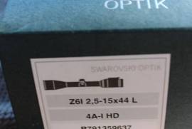 Swarovski Z6I 2.5-15x44 4A-I HD ILLUMINATED RETICL, Swarovski Z6I 2.5-15x44 4A-I HD ILLUMINATED RETICLE 

Swarovski Z6I 2.5-15x44 4A-I HD. Illuminated Reticle. ANIB. Superb optic. No discrepancies. MINT, AWESOME GLASS! Mounted on a 20 cal. and not used. NO DISCREPANCIES WHATSOEVER. Comes in factory box with all accessories.