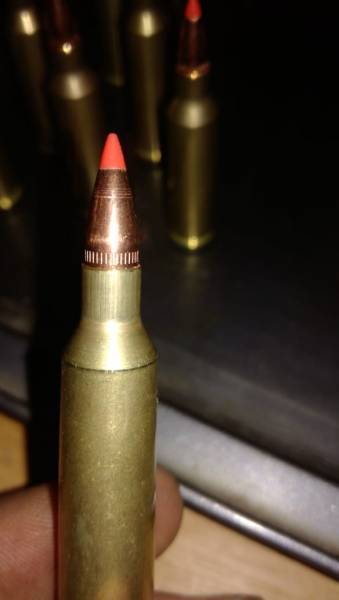 Hornady 22 cal bullets, Hornady V Max
35gr R400
55gr R 460
60gr R 460
Match HPBT 52gr R450