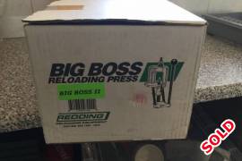 Redding Big Boss 2 Reloading Press, I am selling my Redding big boss 2 reloading press. This press is brand new and still in the box. Reason for selling, immigration. Box still sealed. 
