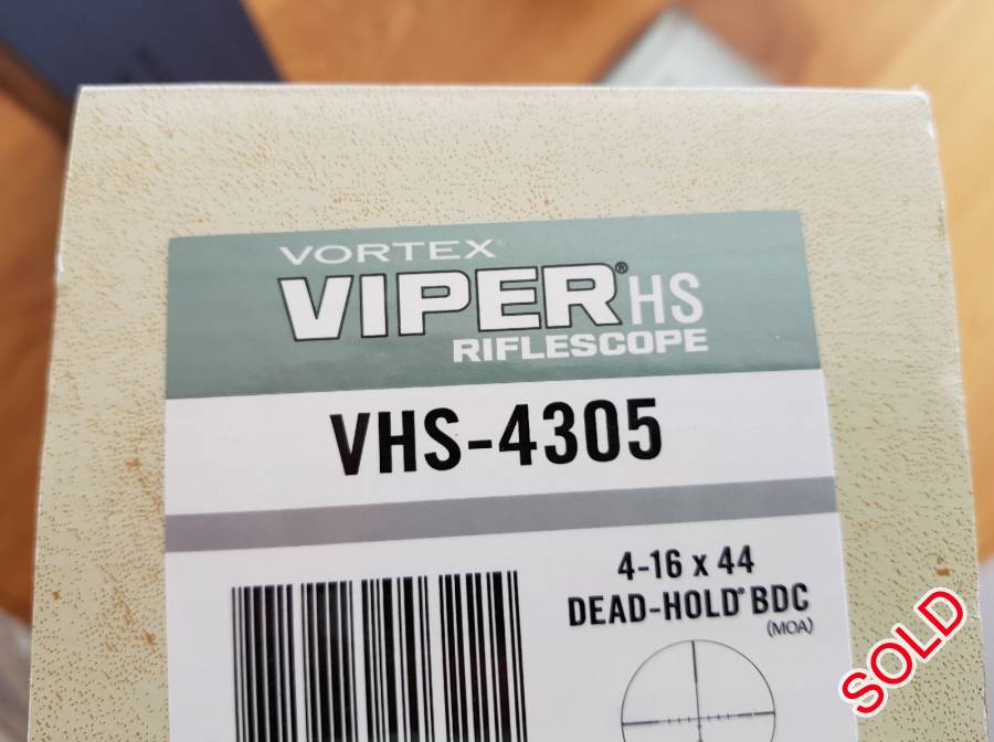 Vortex Viper 4-16x44 bdc, , Brand new Vortex Viper