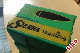 300 x Sierra matchking 175g bullets, 300 x Sierra matchking bullets for sal well below retail price.