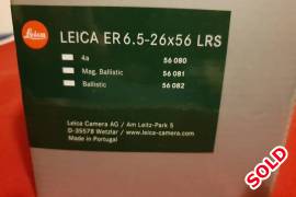 LEICA ER 6.5-26X56 LRS 4A RETICLE. BRAND NEW, Brand new Leica ER 6.5-26X56 LRS 4A Reticle never been used