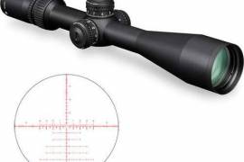 Vortex 6-24x50 Razor HD AMG Riflescope (Illuminate, EBR-7B MRAD Reticle, 1st Focal Plane
30mm Single-Piece Maintube
1/10 MRAD Impact Point Correction
19 MRAD Windage/27.5 MRAD Elevation
Finger-Operated L-Tec Turrets
HD, Extra-Low Dispersion, APO Lenses
XR Plus Fully Multi-Coated Optics
ArmorTek Scratch/Stain-Resistant Coating
Argon-Filled, Fogproof and Waterproof

In the Box
Vortex 6-24x50 Razor HD AMG Riflescope (Illuminated EBR-7B MRAD Reticle)
3