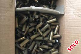 Brass, Bought a Safe. These were inside. 

230 X 38. Special 
90 X 9mm
Brass in good nick, just needs a clean. 