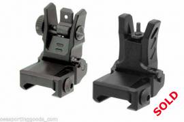 UTG Low Profile Flip-up Front & Rear Sight wit, UTG Low Profile Flip-up Front & Rear Sight with Dual Aiming Aperture 
