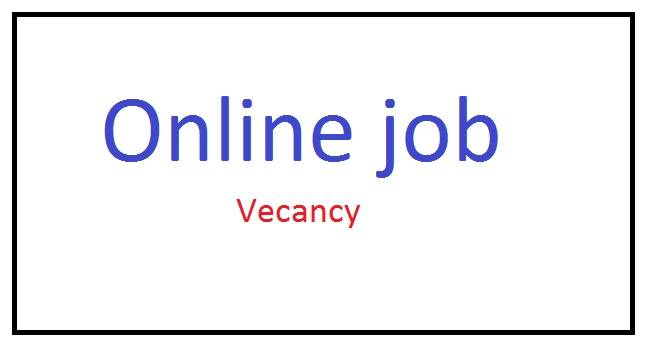 Online based urgently hiring some one