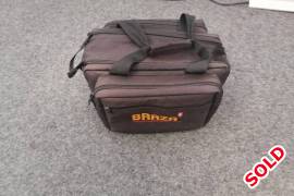 BRAZA Range Bag, BRAZA Range Bag.
Has multilple pockets
All Zips are working.
Good Condition.
 