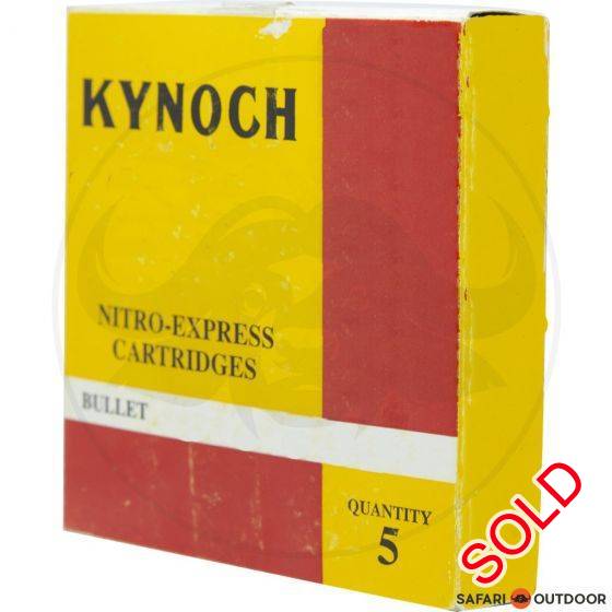 577 Nitro kynoch ammo 750 gr, R250/Round
750 grain 577 nitro amunition 
7 boxes of 5 plus 9 loose rounds 
whatsapp me