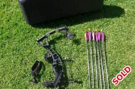 Hoyt Maxxis 31 RH compound bow, Hoyt Maxxis 31 RH compound bow in immaculate condition. 60-70lbs draw weight and 29
