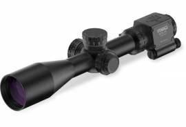 Steiner 4-28x56 M7Xi IFS Riflescope (TReMoR3 Retic, Steiner 4-28x56 M7Xi IFS Riflescope (TReMoR3 Reticle, Black)
Long-Range Reticle, 1st Focal Plane
Intelligent Firing Solution System
Integrated Ballistics Calculator
Large 34mm Maintube
0.1 MRAD/Click Impact Point Correction
260 MIL Elevation/120 MIL Windage Range
Exposed, Finger-Operated Turrets
Anodized Aluminum Alloy Housing
Broadband Anti-Reflection Multi-Coatings
Nitrogen Filled, Water and Fogproof