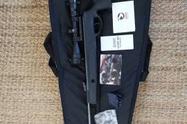 Pellet Gun, Gamo Socom 1100 with Hawke Sport HD3-9  x 40 AO scope with bag.
Bought at Safari Outdoor Stellenbosch. 