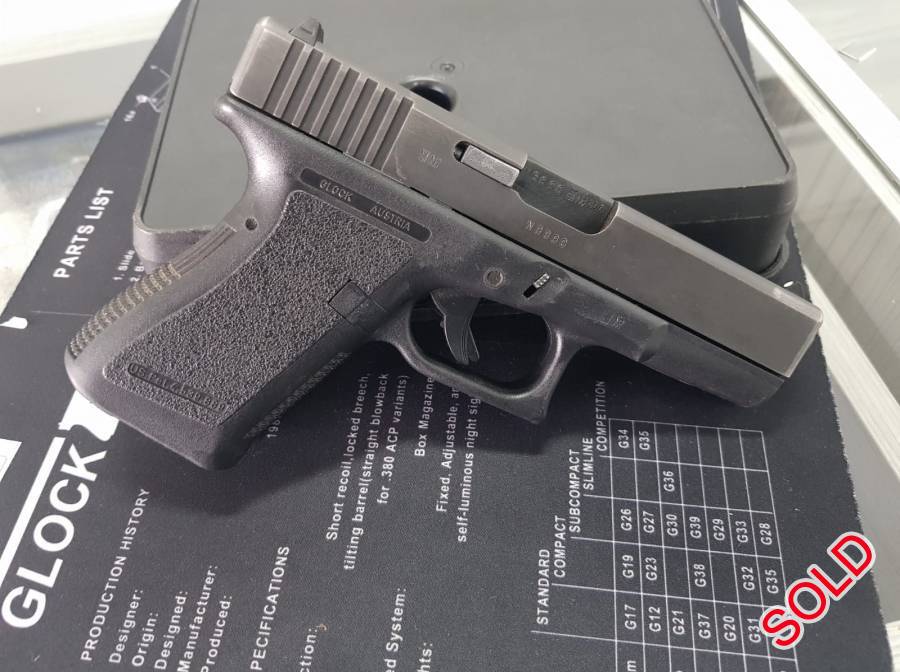 Glock 19x 2nd Gen , Glock still is very good condition, all original including original holder.
Been  safe queen for the past three years, recently transfered to dealer stock so its safe and ready for new owner at the gunstore.