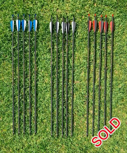 Five brand new SPG carbon arrows, Brand new SPG carbon arrows. 30
